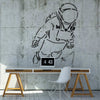 XL formaat stencil sjabloon astronaut 