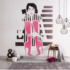 XL formaat stencil sjabloon mode vrouw laarzen 