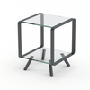 Double O SIDE is een DUTCH DESIGN en in HOLLAND HANDMAD bijzettafel van Designer Frans van Rens. Deze sidetable past door zijn klasse en eenvoud in ieder interieur. Het glas is op een unieke manier bevestigt waardoor het lijkt of het zweeft. De Double O SIE is zowel mooi in de woonkamer als naast het bed. 