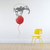 XL formaat stencil sjabloon street olifant op ballon